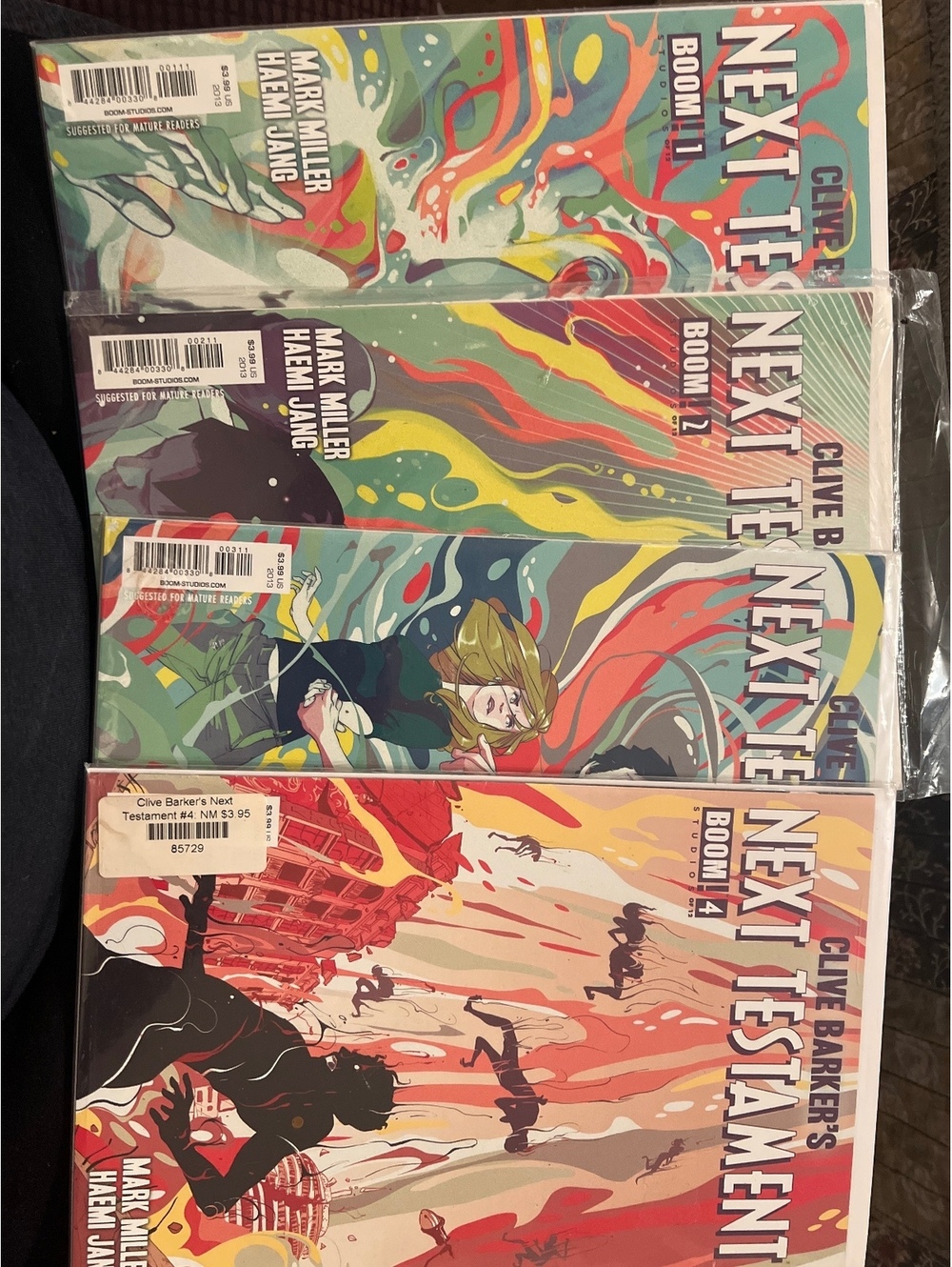 Clive Barker's Next Testament Comic Book Set - Issues 1 to 4